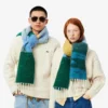 Unisex šála z alpakové vlny s motivem krajiny Unisex šála z alpakové vlny s motivem krajiny