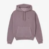 Unisexová mikina s kapucí z bavlněného fleece s volným střihem