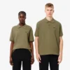 Unisexové volné polo tričko L.12.12 s nášivkou Piqua Unisexové volné polo tričko L.12.12 s nášivkou Piqua
