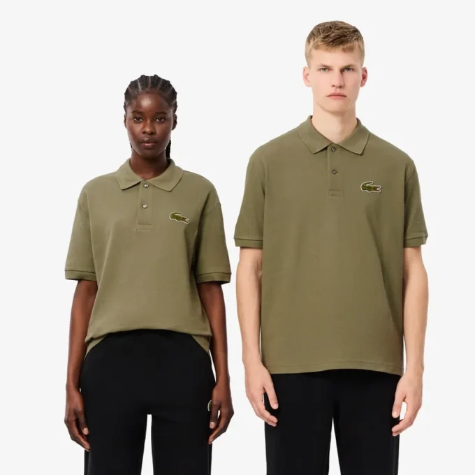 Unisexové volné polo tričko L.12.12 s nášivkou Piqua Unisexové volné polo tričko L.12.12 s nášivkou Piqua