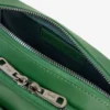 Vertikální kožená taška s monogramem
