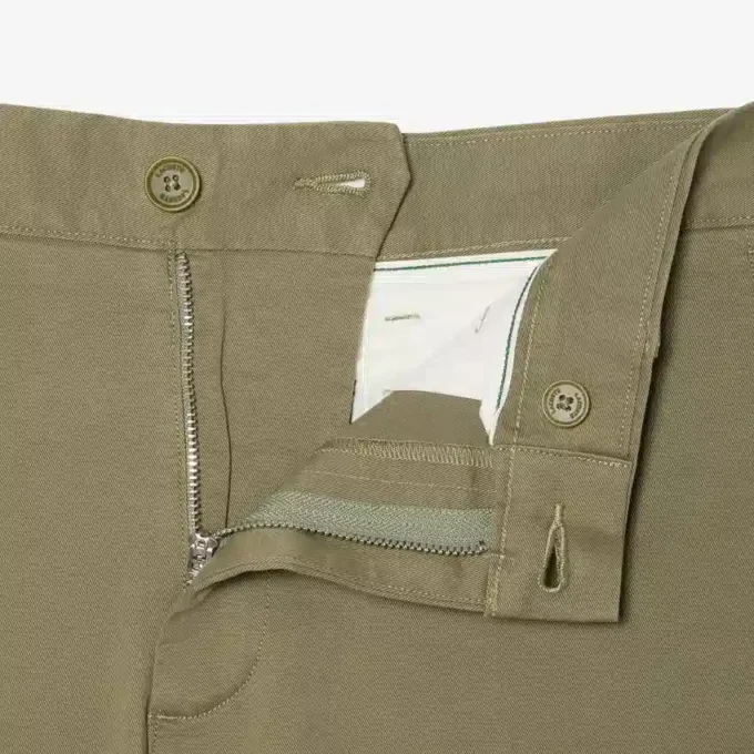 Úzké strečové chino kalhoty z kepru Úzké strečové chino kalhoty z kepru